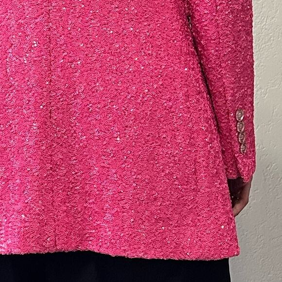 Dolce & Gabbana Hot Pink Sequined Blazer size IT 36 seen on Lisa from Vanderpump - Picture 9 of 16